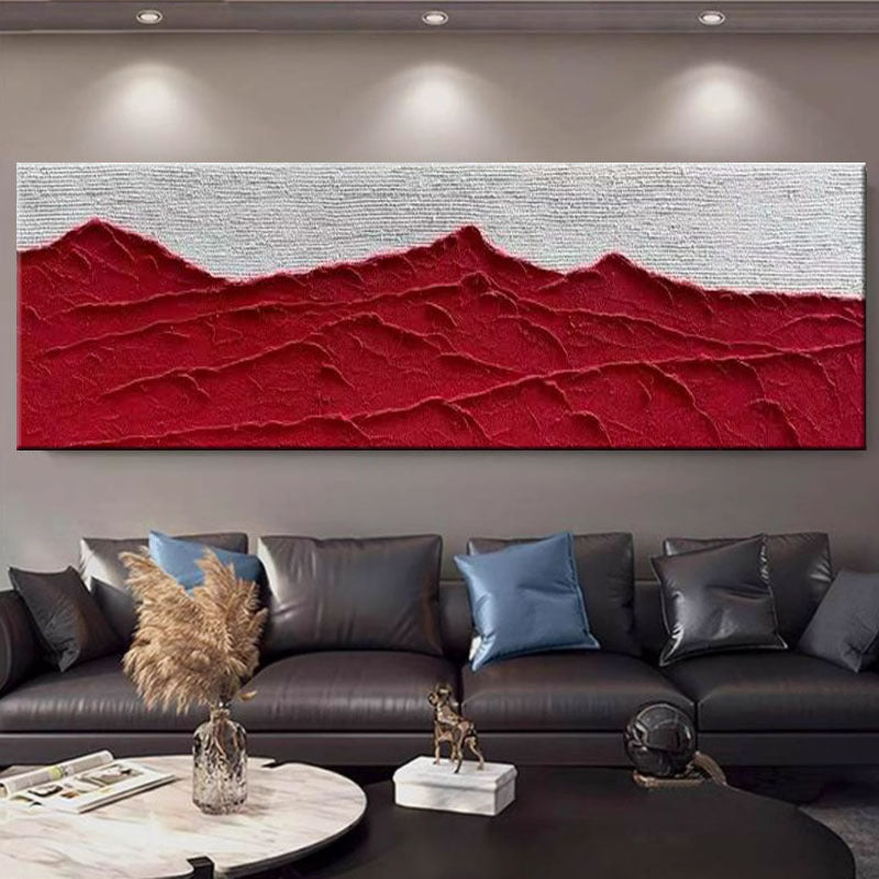 Texturierte Landschaft Leinwand Kunst