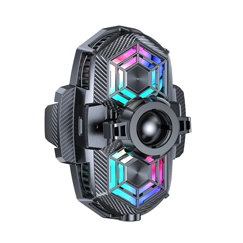 Unisex Flexibler Smartphone-Stativ mit LED-Beleuchtung Brehn