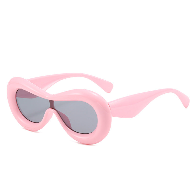 Damen futuristische Augenmaske Sonnenbrille Brehn