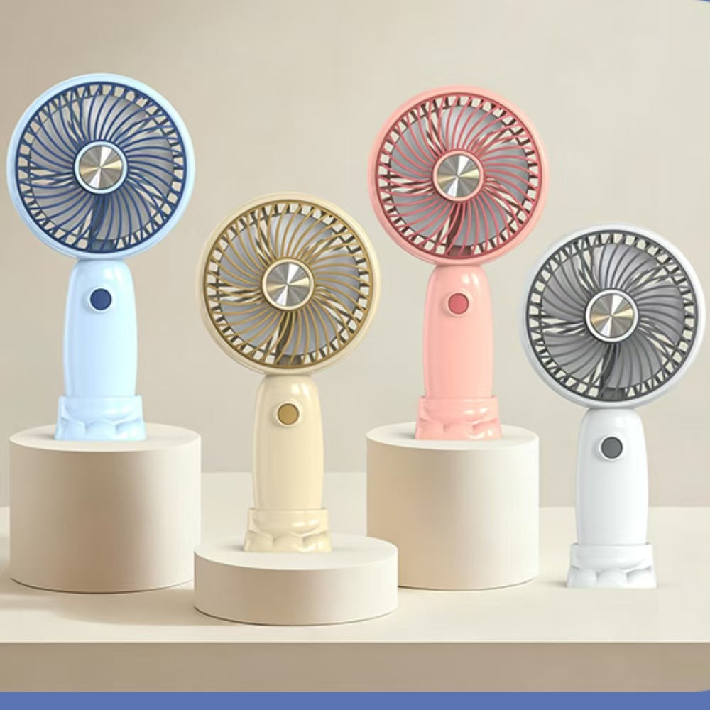 Damen Tragbarer Handventilator im verspielten Bären-Design Brehn