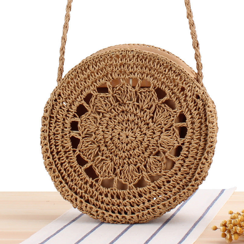 Runde Makramee-Handtasche Brehn