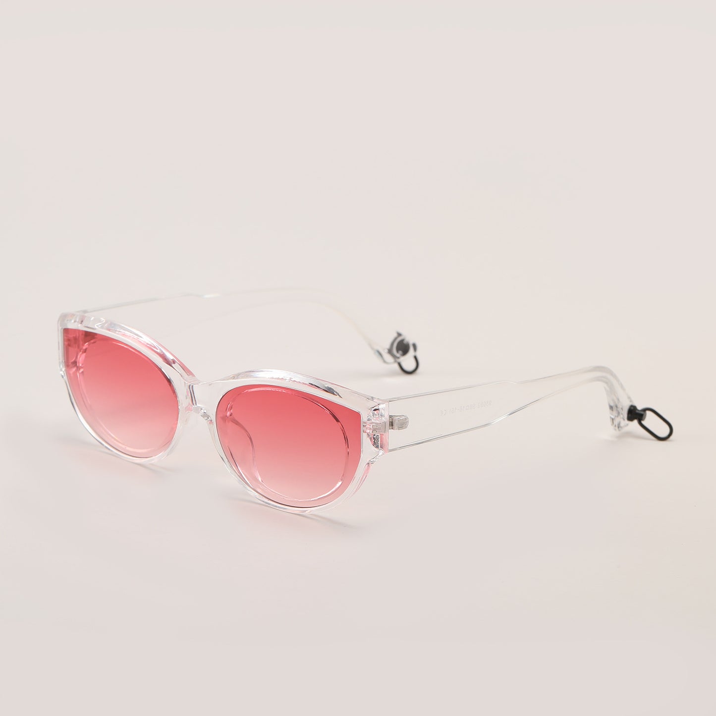 Damen modische Sonnenbrille mit transparentem Rahmen und UV-Schutz Brehn