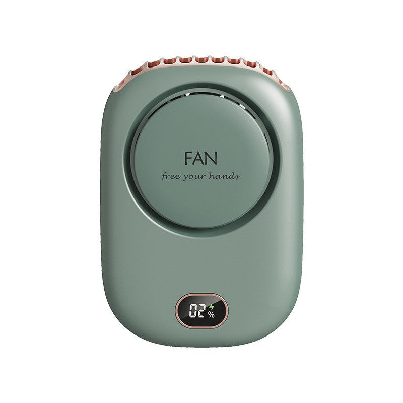 Damen tragbarer Handventilator mit LED-Display und wiederaufladbarer Funktion Brehn