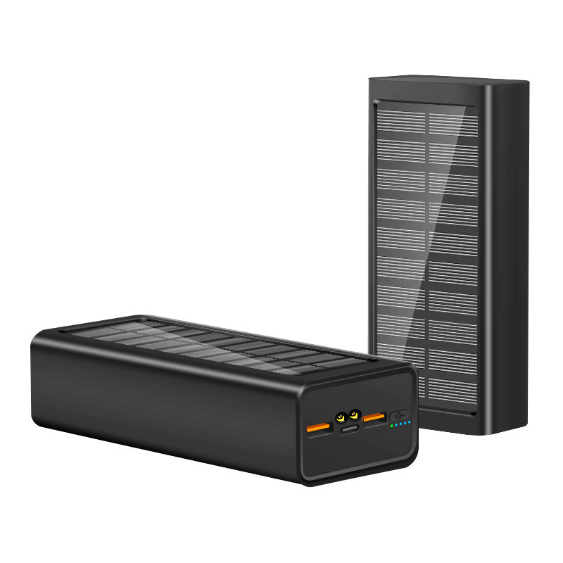 Solarbetriebene Powerbank Brehn