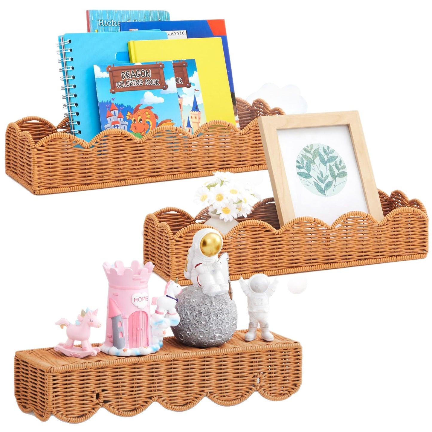 Rattan Wandregal Brehn