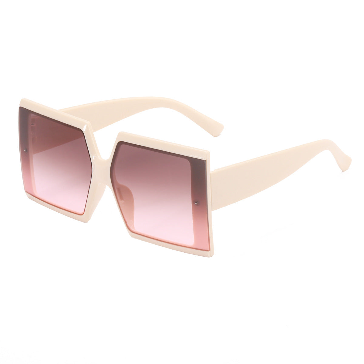 Damen oversized Sonnenbrille mit trendigem Leoprint Brehn