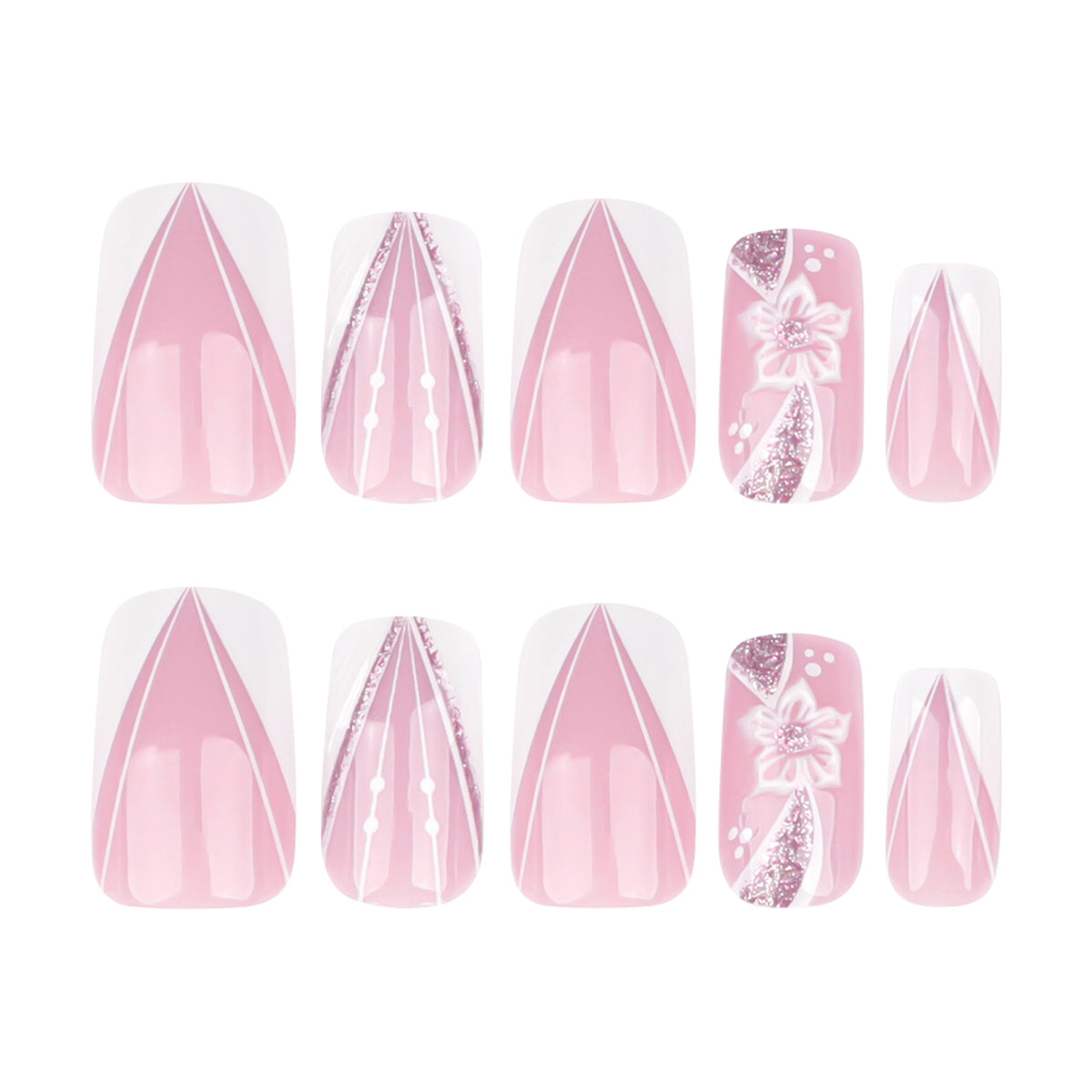 Kunstvolle Nailart mit floralem Design Brehn