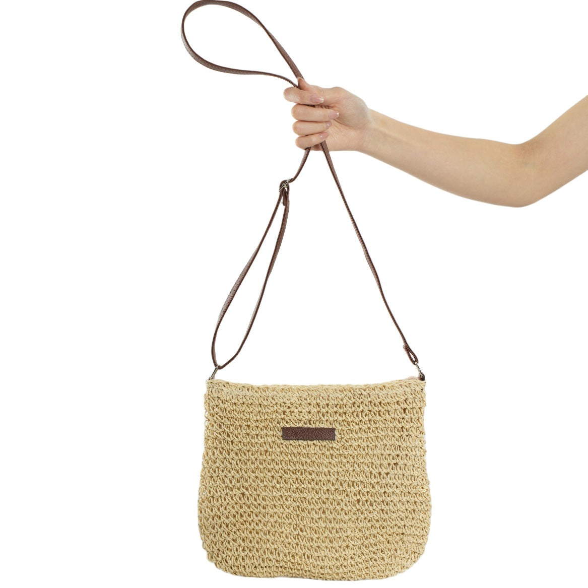 Handgefertigte Rattan-Umhängetasche Brehn