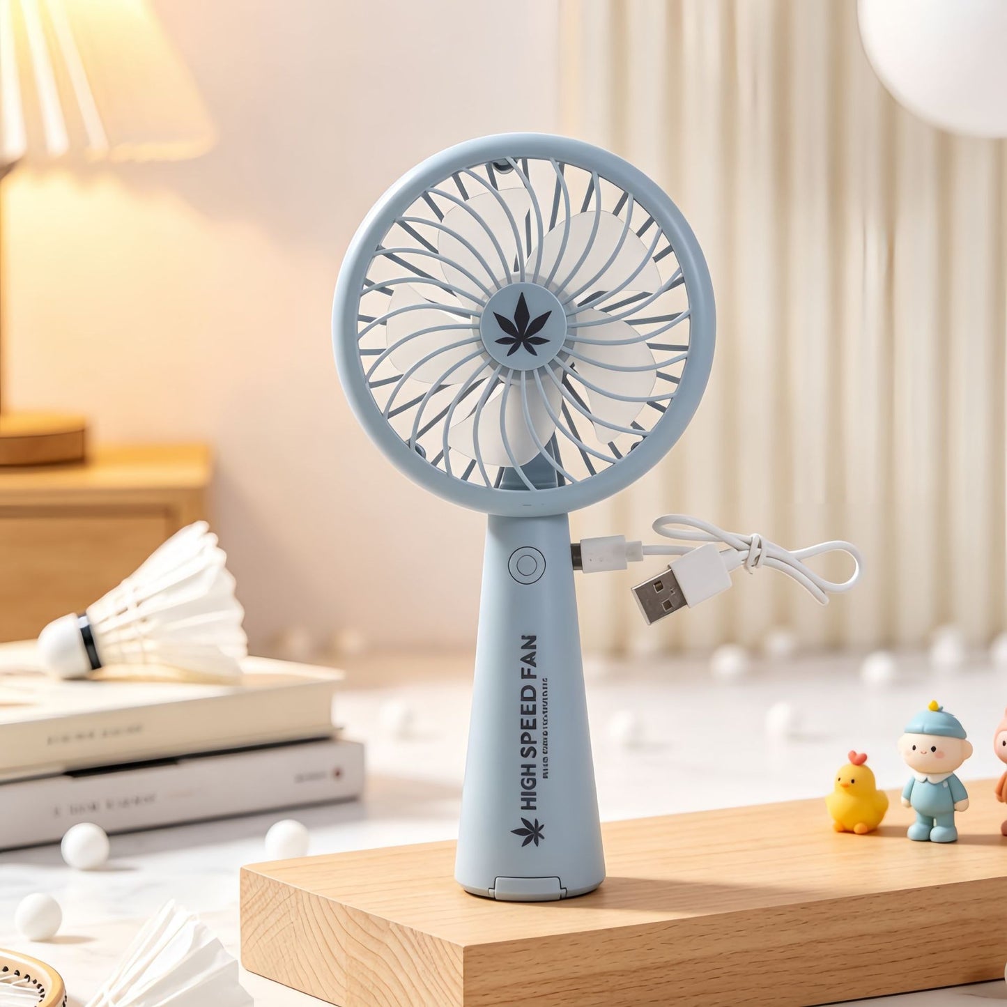 Damen tragbarer Hochgeschwindigkeitsventilator mit smartem Design Brehn