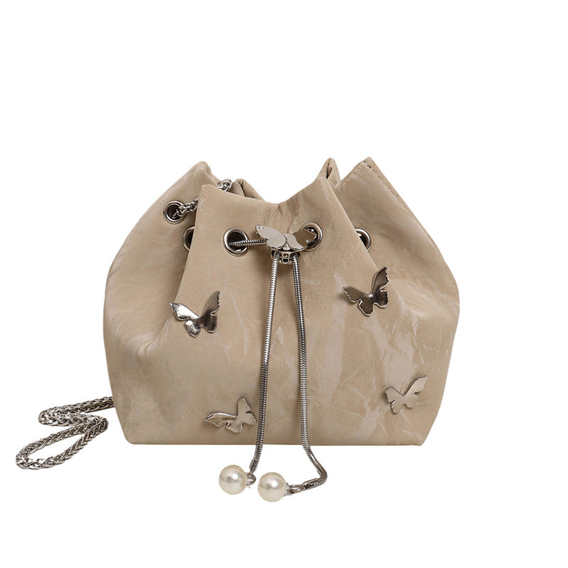 Schmetterling Verzierte Kordelzug-Handtasche