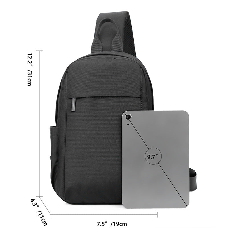 Kompakte elegante Sling-Rucksack Brehn