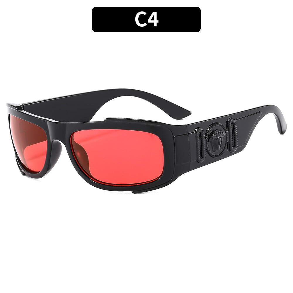 Futuristische Shield Sonnenbrille 1787664150