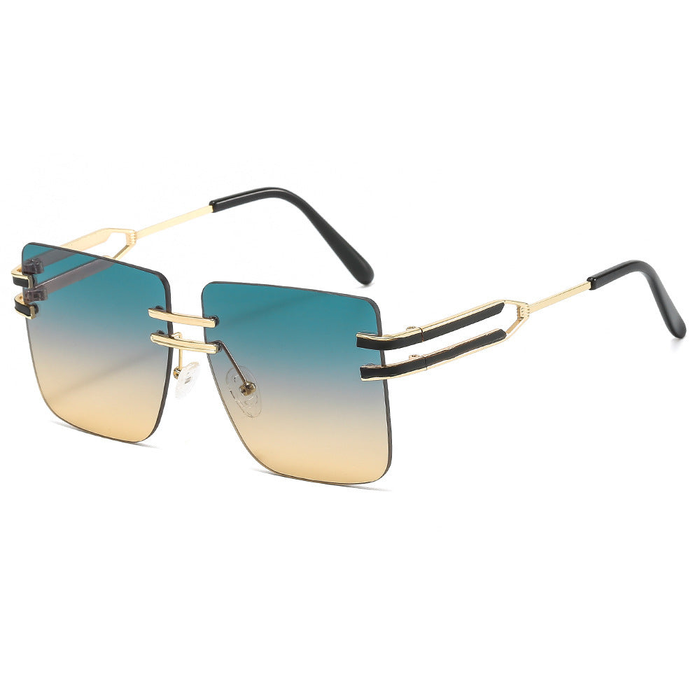Damen modische Sonnenbrille mit extravagantem Rahmen und filigranen Akzenten Brehn