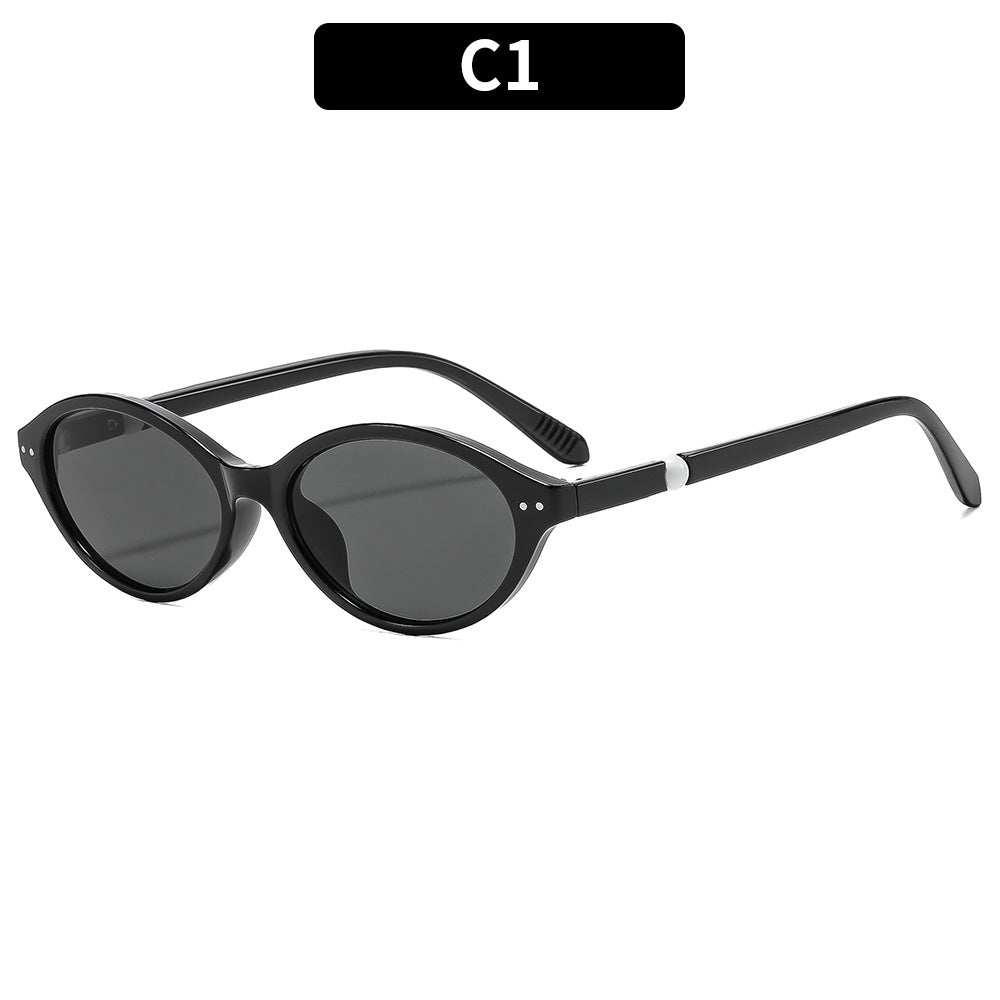 Statement Oval Sonnenbrillen