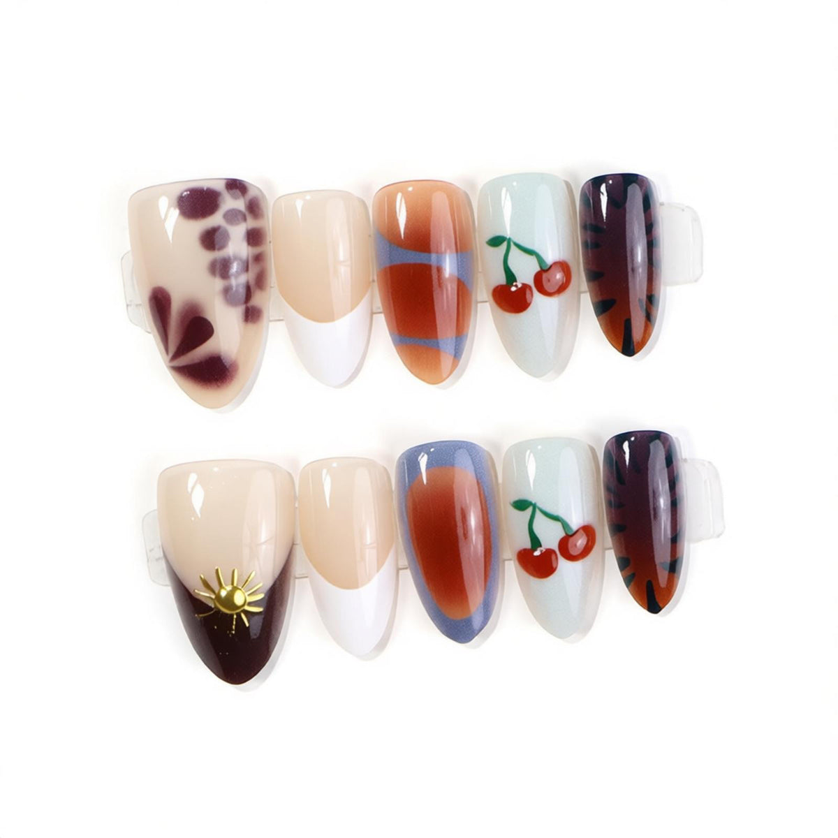 Künstlerisches Acrylnageldesign Brehn