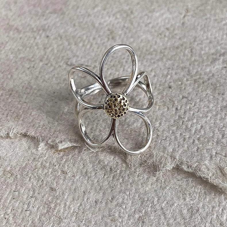 Stylischer Floralring Brehn