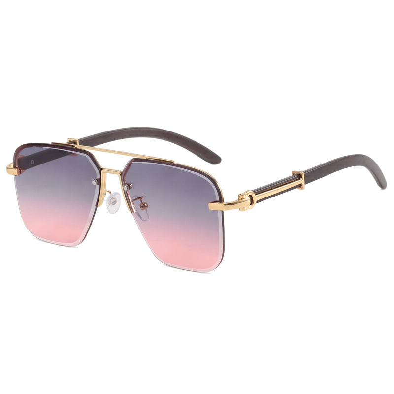 Damen Stilvolle Sonnenbrille im eleganten Metallrahmen Brehn