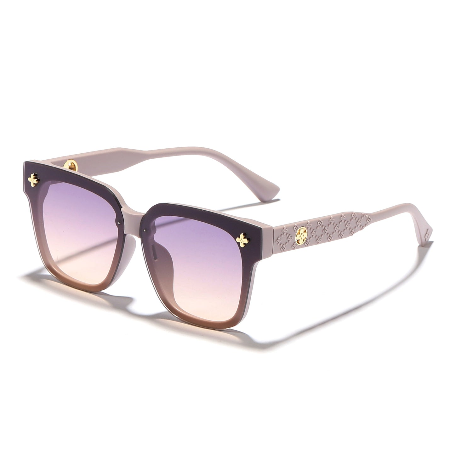 Damen modische Sonnenbrille mit extravagantem Rahmen und polarisierten Gläsern Brehn