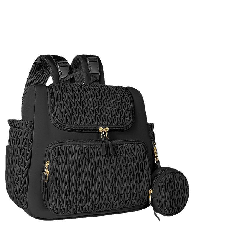 Modischer Rucksack mit Strukturiertem Obermaterial Brehn