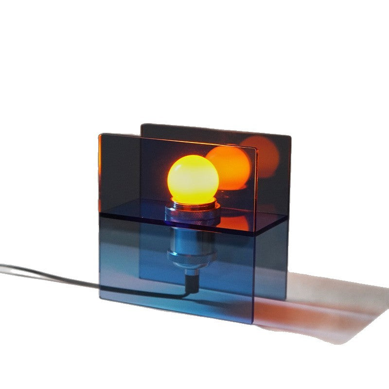 Künstlerische Tischlampe