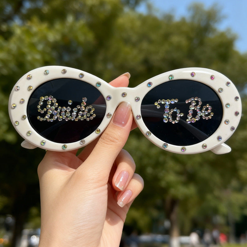 Rhinestone-besetzte Brautsonnenbrille Brehn