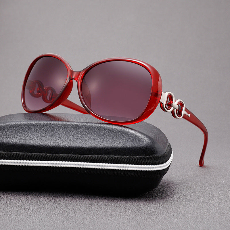 Damen Oversized Sonnenbrille mit UV-Schutz und trendigem Design Brehn