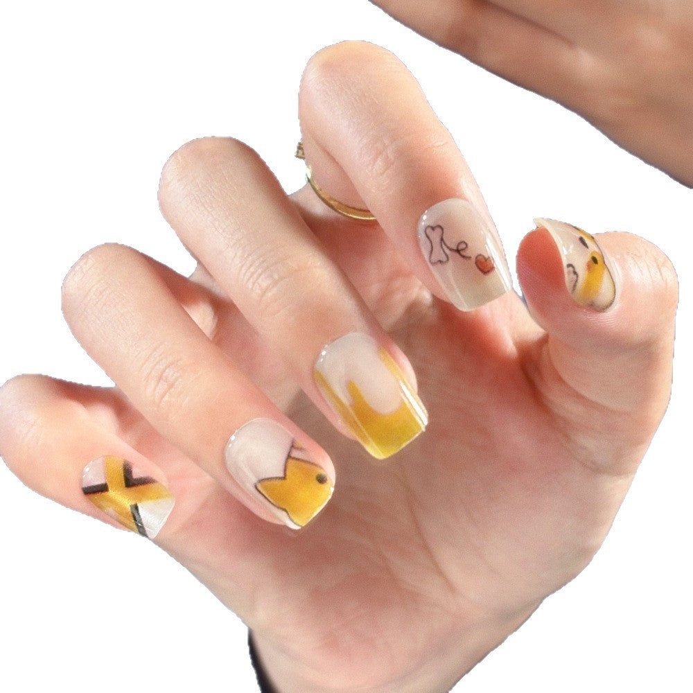 Adorable Tier-Themen Press-On Nagel Set Brehn