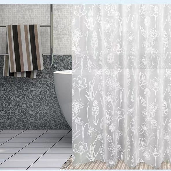 Durchsichtiges Blumenmuster Cover-Up Brehn