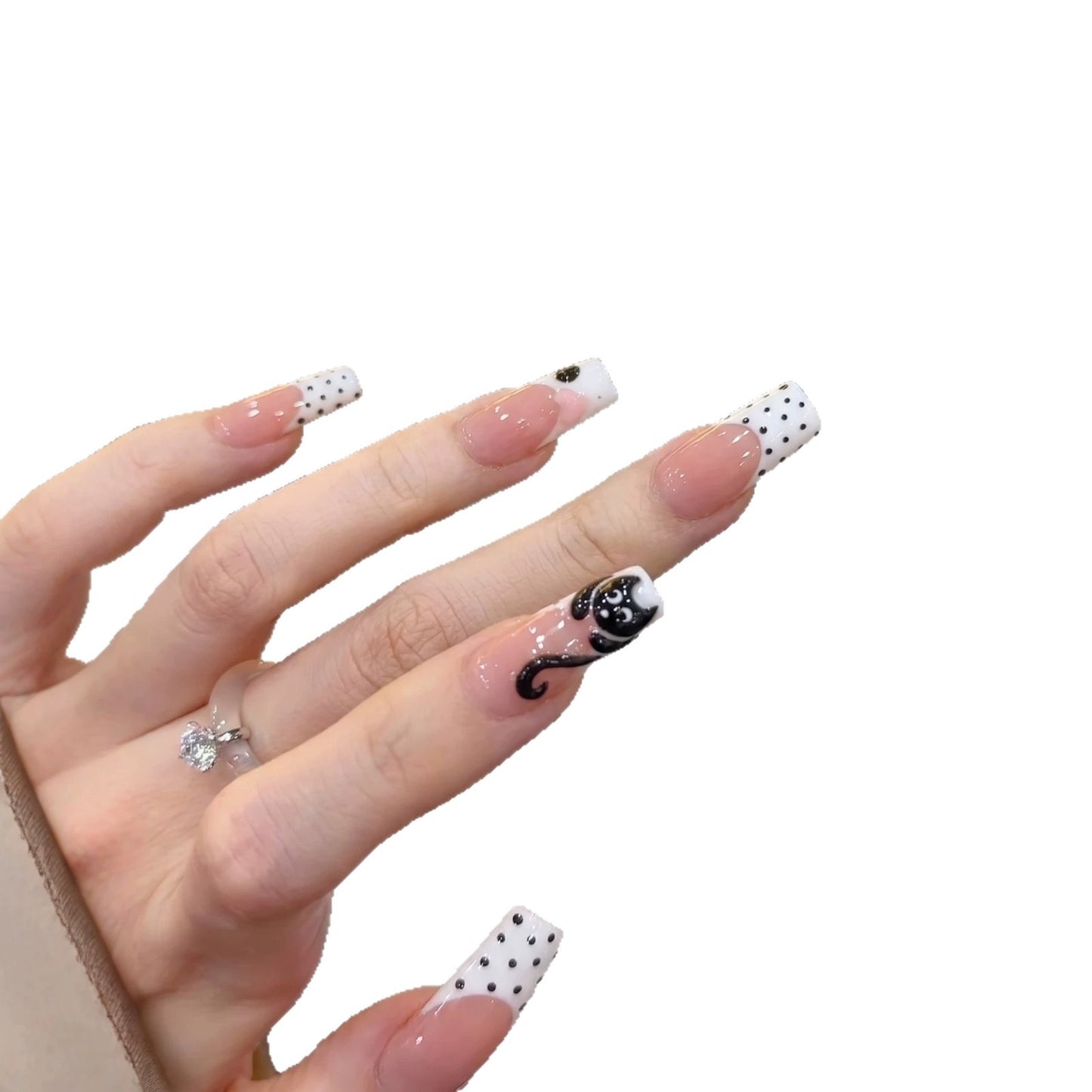 Katzen-Themen Nagelkunst Set Brehn