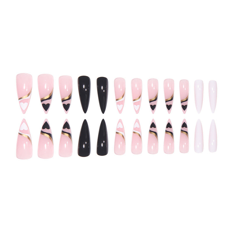 Elegantes Stiletto-Nagelkunst-Set Brehn