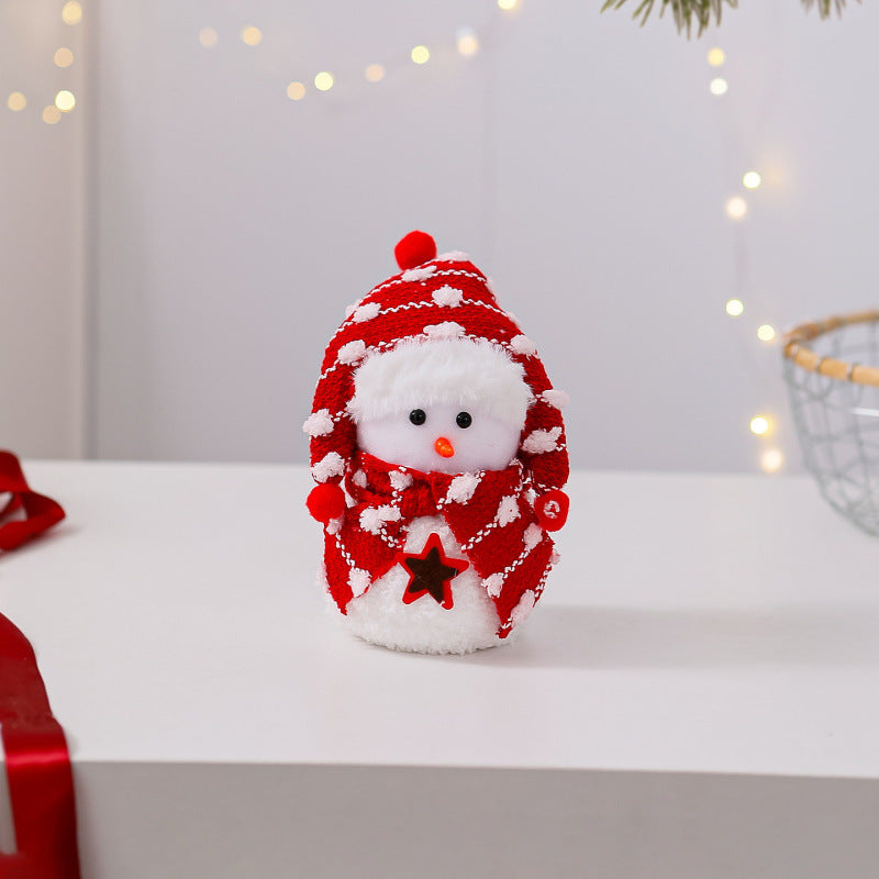 Dekorative Schneemann Figur Brehn