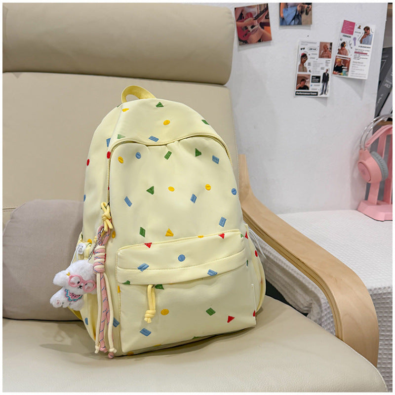 Lustige gemusterte Freizeit-Rucksack