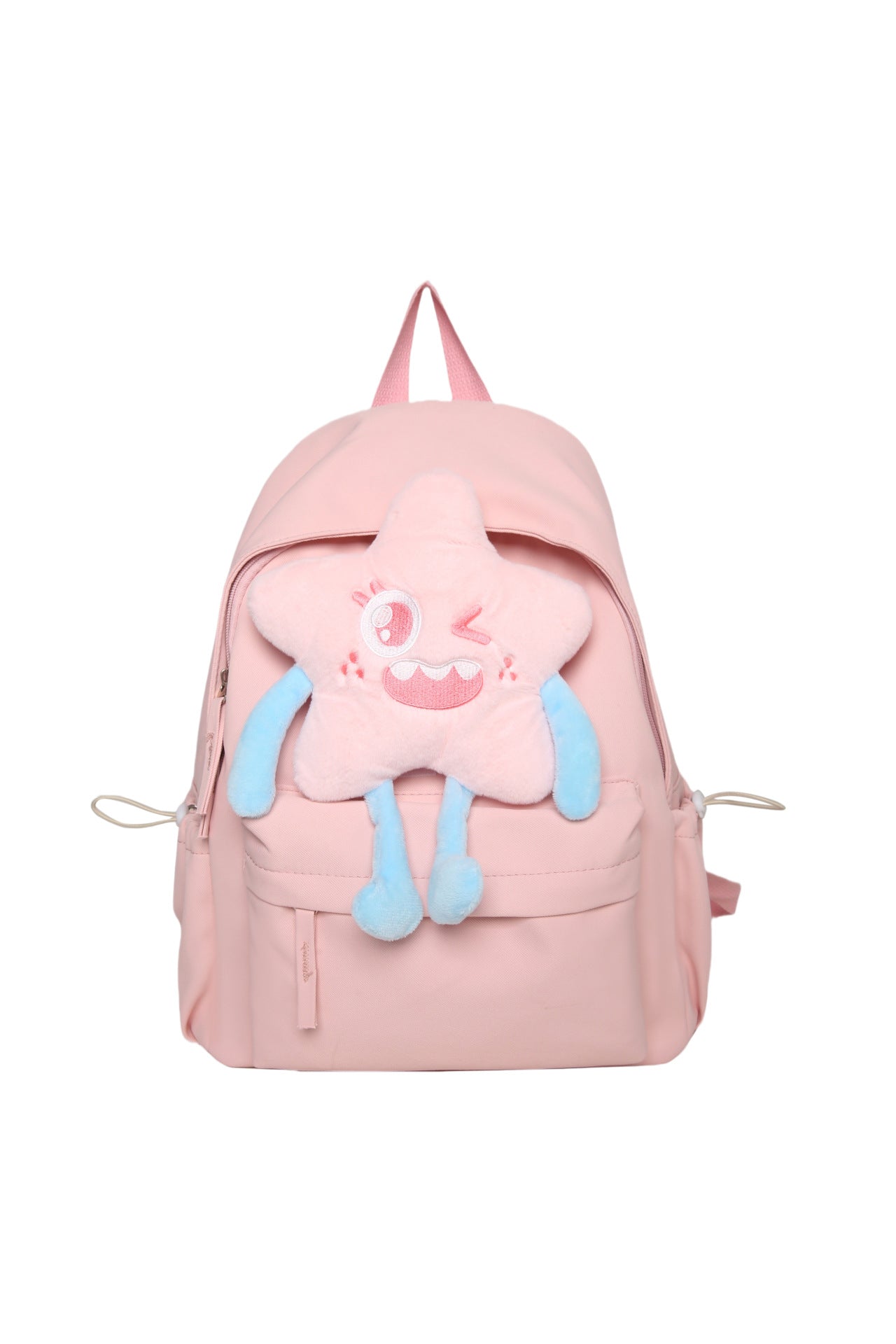 Plüsch-Rucksack mit Spielerischem Sternen-Motiv Brehn