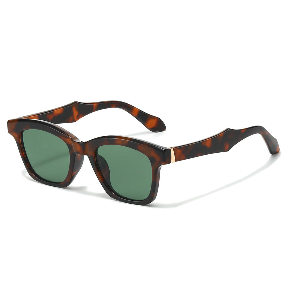 Stylische Übergroße Schildkrötenpanzer Rahmen Sonnenbrille Brehn