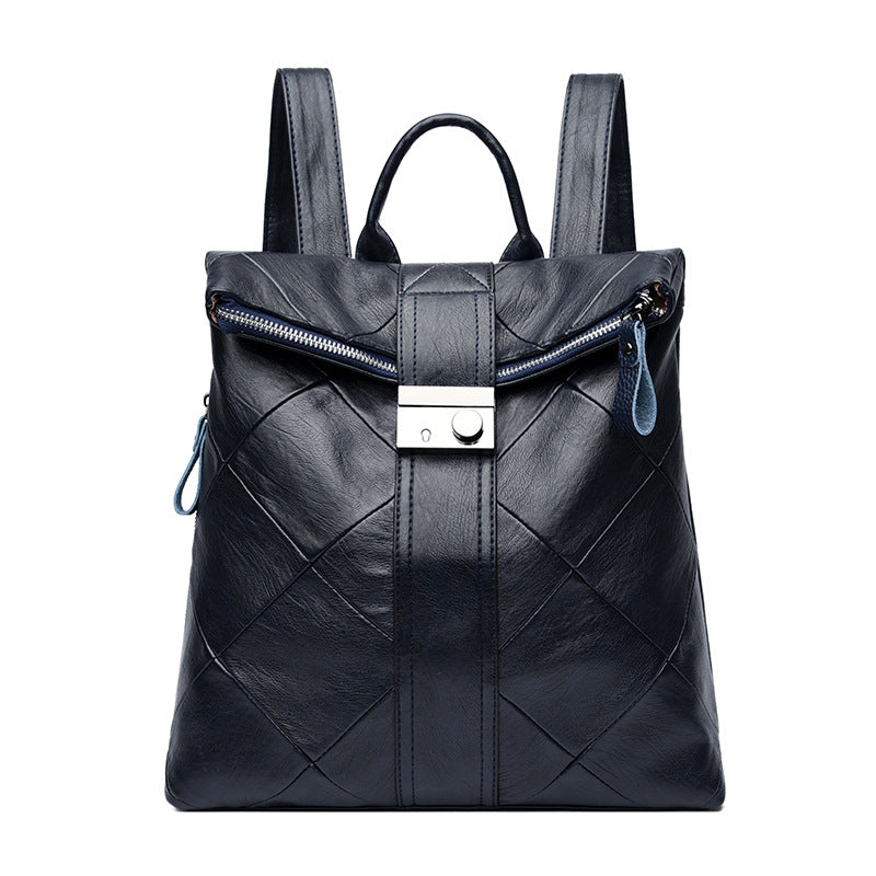 Chic Texturierter Rucksack Brehn