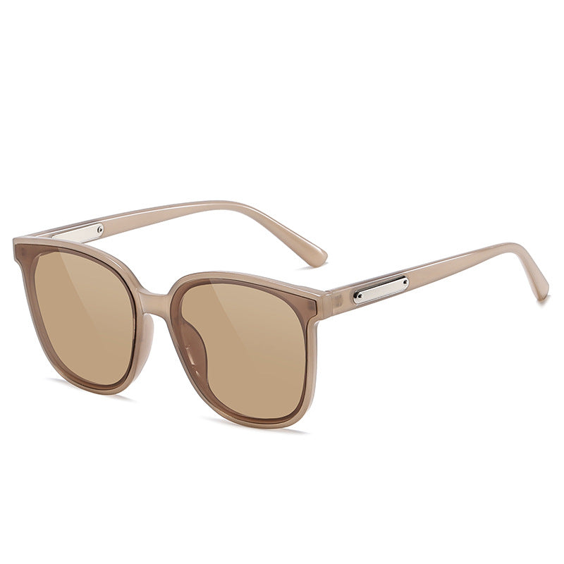 Damen Oversized Sonnenbrille mit modernem quadratischen Rahmen Brehn