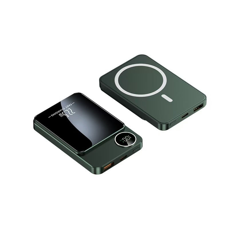 Powerbank mit Schnellem Drahtlosen Ladegerät und Lcd-Anzeige Brehn