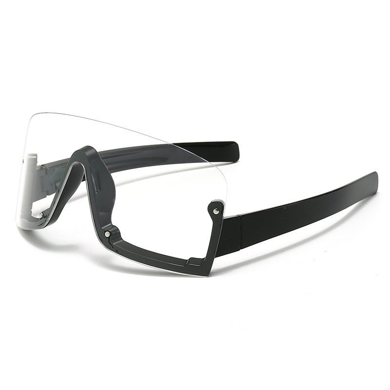 Damen sportliche visier Sonnenbrille Brehn