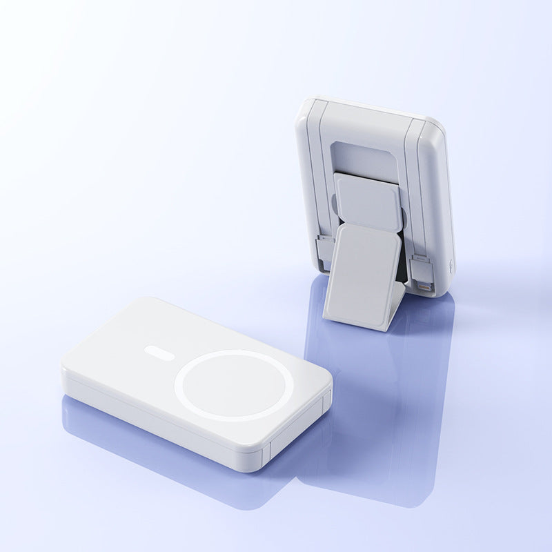 Tragbare Kabellose Powerbank mit Integriertem Ständer Brehn