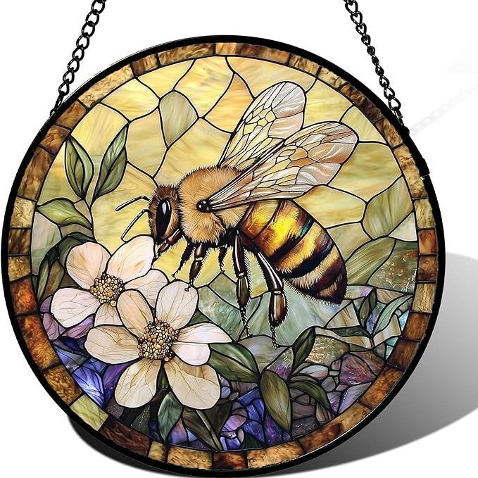 Buntglas Phönix Wandkunst Brehn
