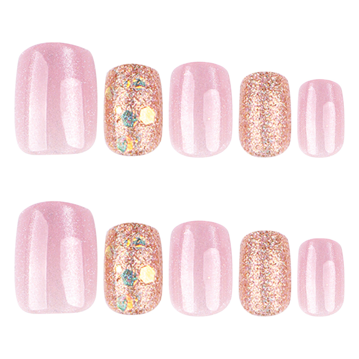 Kunstvolle Nageldesigns mit Glitzerakzenten Brehn