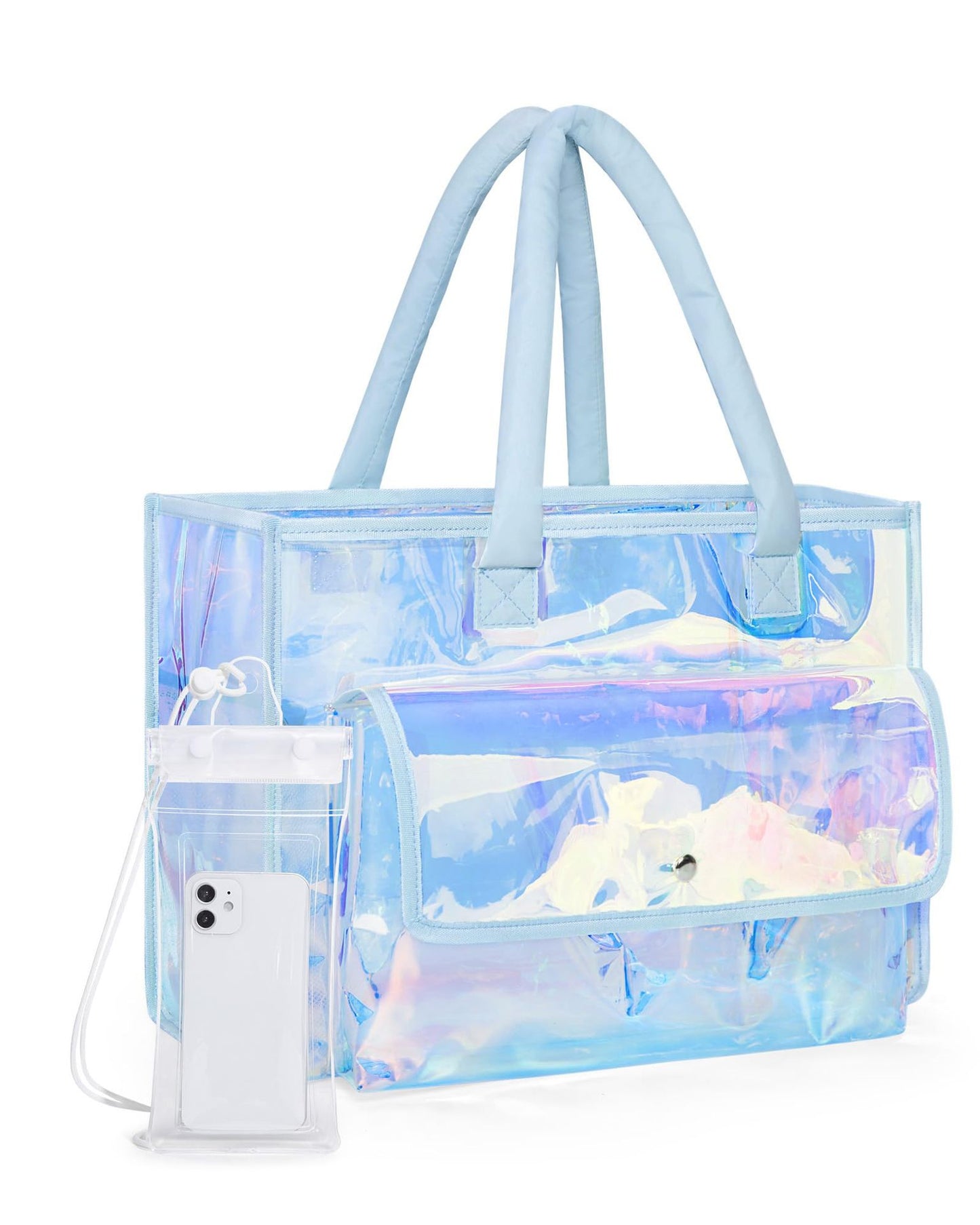 Damen durchsichtige Trendtasche Brehn