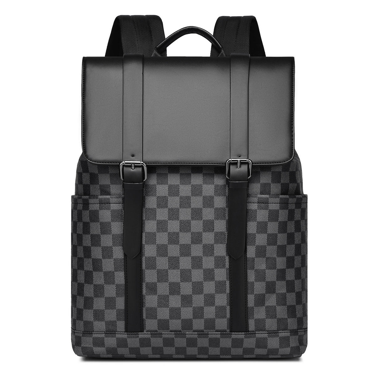 Stylische Kariert Rucksack Brehn