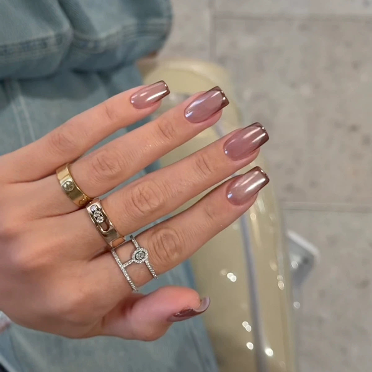 Ombre Nagelkunst Design Brehn