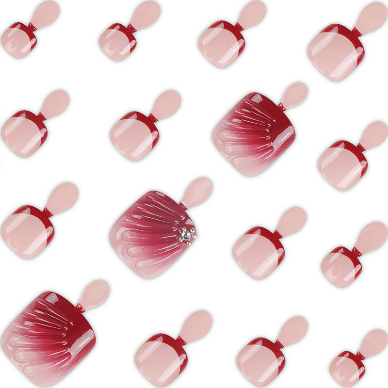 Künstlerisches Nail Design Set mit dekorativen Blümchen Elementen Brehn