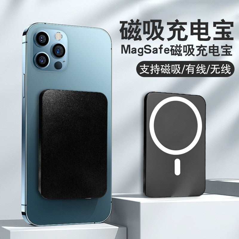 Tragbare Powerbank mit Integriertem Magsafe und Schnellladefunktion Brehn