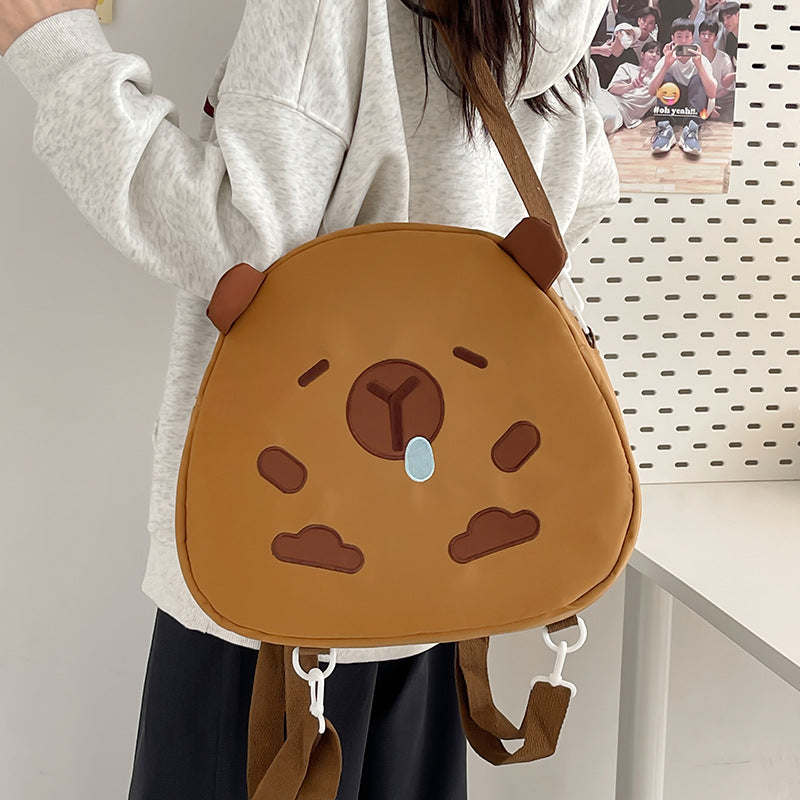 Niedliche Tier-Themen Schultertasche