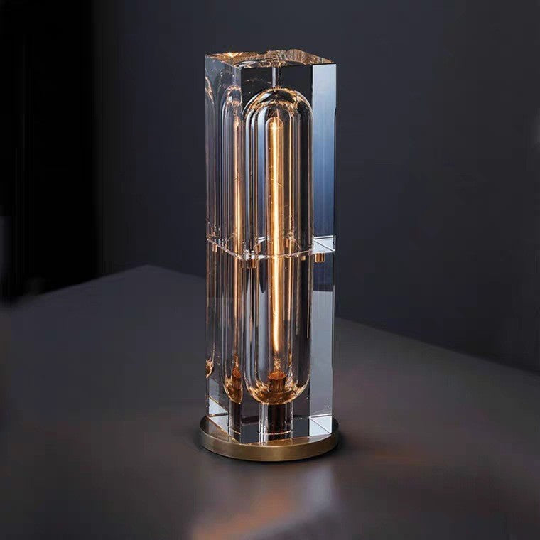 Luxuriöse Kristall Tischlampe