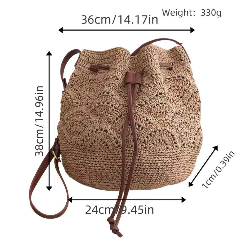 Dessinierte Makramee-Handtasche Brehn