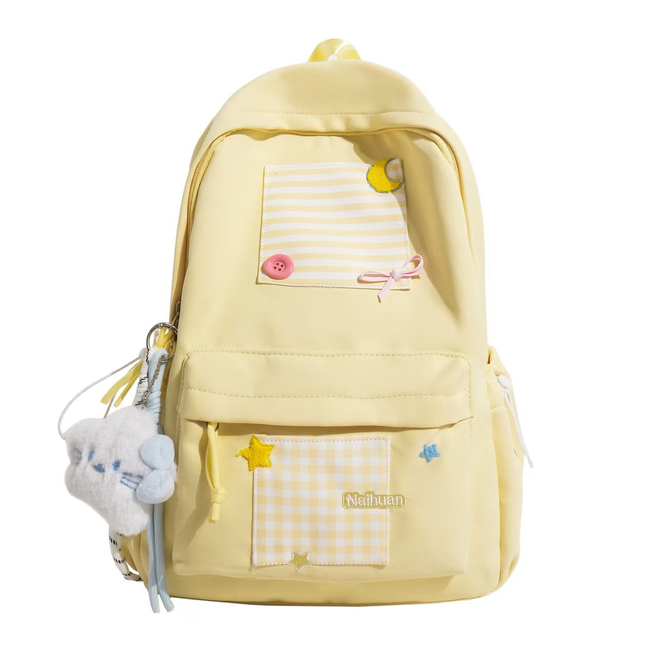 Dekorativer Multi-Compartment Rucksack Brehn